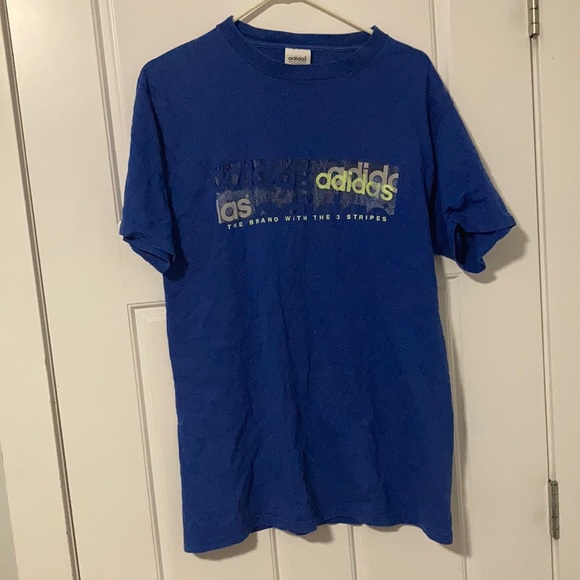 Vintage Adidas T Shirt Made in USA Size S - Picture 1 of 4